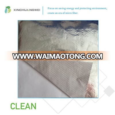 Aluminium foil woven insulation and vapor barrier